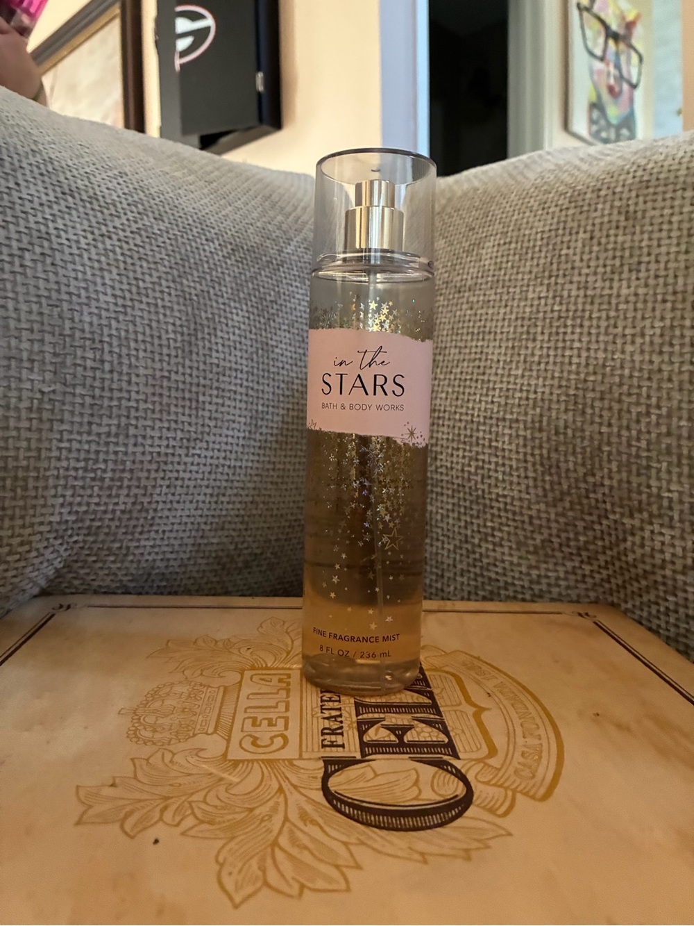 Bath & Body Works In The Stars Fragrance Mist — Gold & Pink Accents